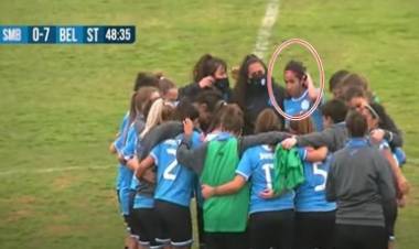  GOLEADA EN EL DEBUT DE LA DOLORENSE FLORENCIA CEBALLOS EN BELGRANO DE CÓRDOBA, EN EL FÚTBOL FEMENINO DE A.F.A .