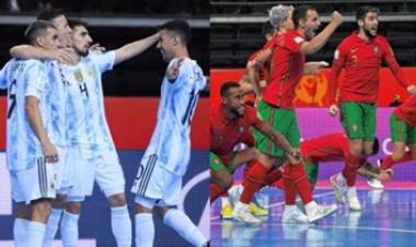 ARGENTINA VA POR EL BICAMPEONATO DE FUTSAL EN LA FINAL ANTE PORTUGAL, EL DOMINGO 03 DE OCTUBRE.