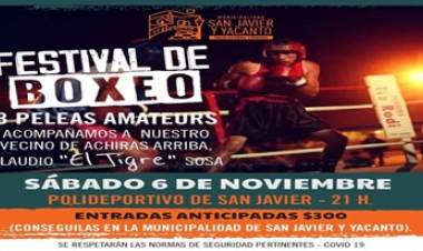 SAN JAVIER, TRASLASIERRA : POR PRIMERA VEZ FESTIVAL DE BOXEO.