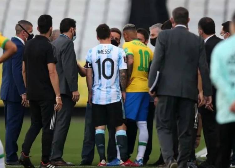 EL PARTIDO PENDIENTE ENTRE ARGENTINA Y BRASIL, SE JUGARÁ EN SEPTIEMBRE.