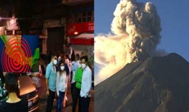  ALERTAS : EXPLOSIÓN DEL VOLCÁN POPOCATÉPETL Y SISMOS EN MÉXICO EN MENOS DE 24 HORAS.