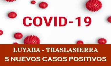 LUYABA : 5 CASOS NUEVOS POSITIVOS DE COVID-19,EN LA JORNADA  DEL MARTES 30 DE MARZO DE 2021.