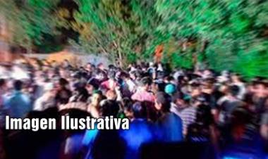 VILLA DOLORES : APREHENSIÓN Y "DESARTICULACIÓN" DE FIESTA CLANDESTINA CON 300 PERSONAS.