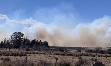  INCENDIO EN INTIYACO, CÓRDOBA : DE LOS CUATROS IMPUTADOS, DOS SON BOMBEROS Y ASEGURAN NO SER CULPABLES.