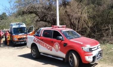 RESCATARON A LA MUJER QUE ESTABA DESAPARECIDA DESDE HACE CUATRO DÍAS EN UNQUILLO, CÓRDOBA.