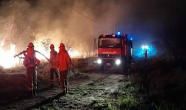  NUEVO INCENDIO FORESTAL EN LA VILLA DE MERLO, SAN LUIS.