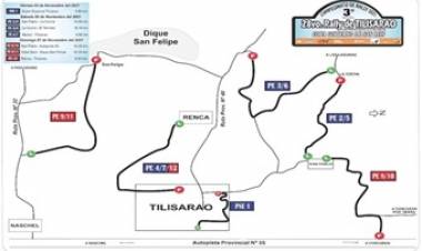  EL 28° RALLY DE TILISARAO, SAN LUIS YA TIENE SU RECORRIDO DEFINIDO.