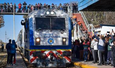 EL PRÓXIMO MARTES 12 DE JULIO, LLEGA EL PRIMER TREN "MARCHA BLANCA" A SAN LUIS.