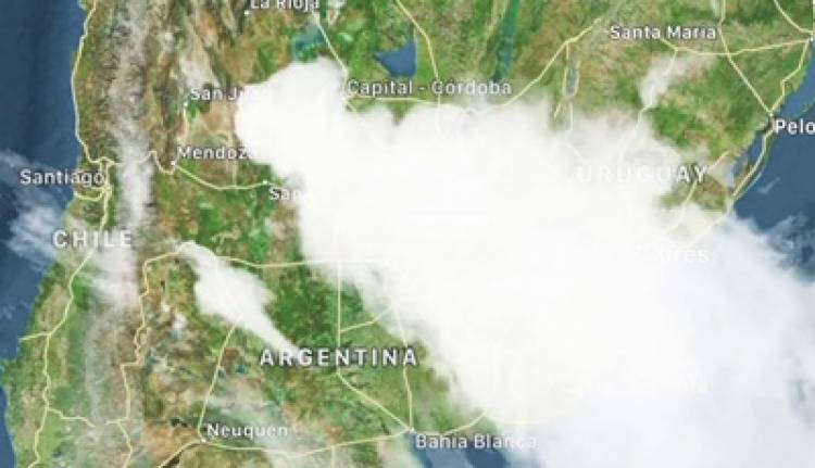 RIGE UN AVISO POR FUERTES TORMENTAS EN ÁREAS DEL PAÍS.