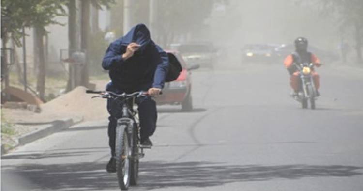 CÓRDOBA : EL SMN EMITIÓ UN ALERTA AMARILLA POR VIENTOS INTENSOS PARA EL SUR PROVINCIAL.