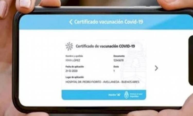 CORONAVIRUS : TUCUMÁN IMPLEMEMTARÁ EL PASE SANITARIO.